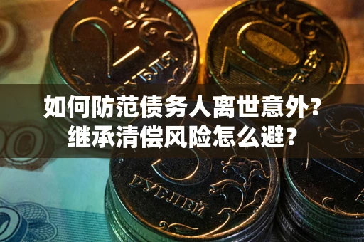 武汉如何防范债务人离世意外？继承清偿风险怎么避？