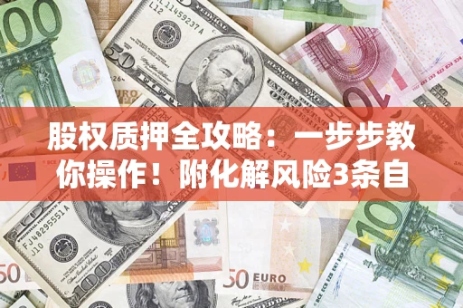 武汉股权质押全攻略：一步步教你操作！附化解风险3条自救法则