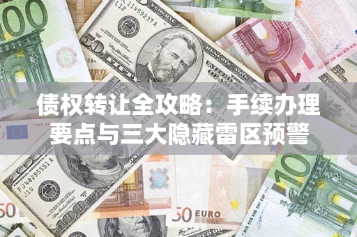 武汉债权转让全攻略：手续办理要点与三大隐藏雷区预警