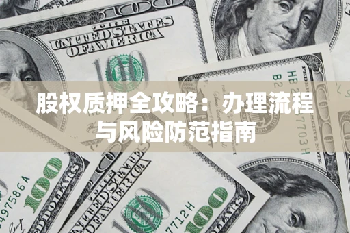 武汉股权质押全攻略：办理流程与风险防范指南